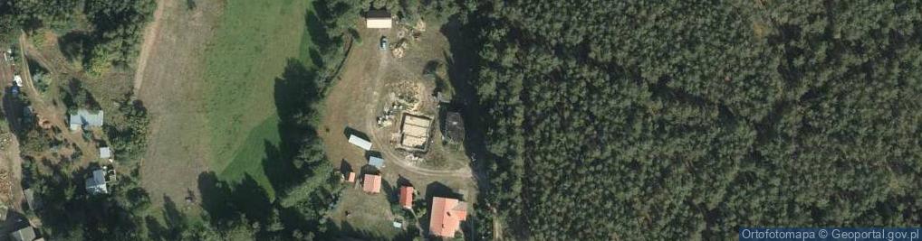 Zdjęcie satelitarne Małe Krówno ul.