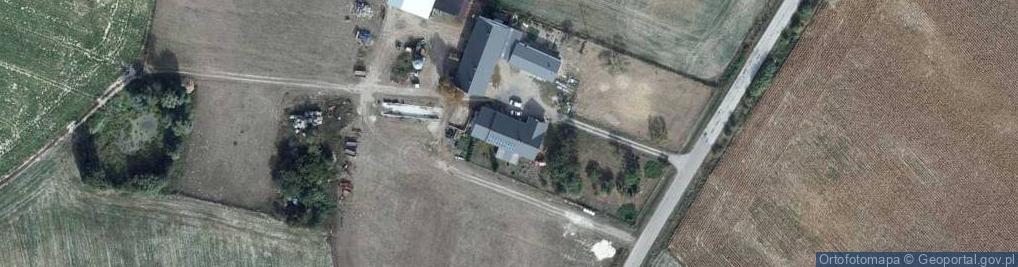 Zdjęcie satelitarne Małe Pułkowo ul.