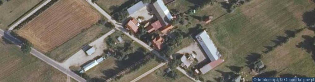 Zdjęcie satelitarne Małe Raczki ul.