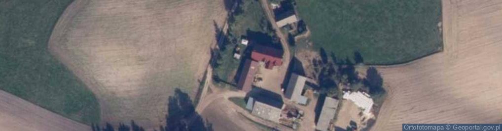 Zdjęcie satelitarne Małe Zanie ul.