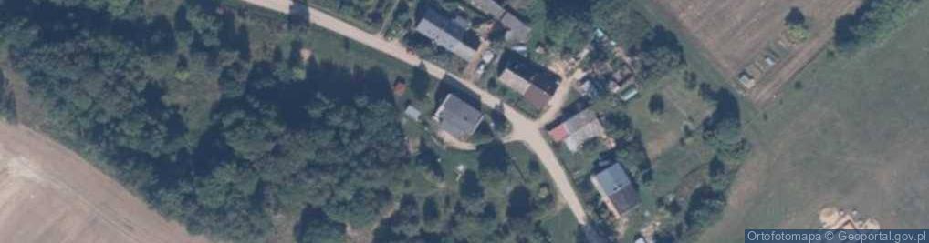 Zdjęcie satelitarne Malęcino ul.