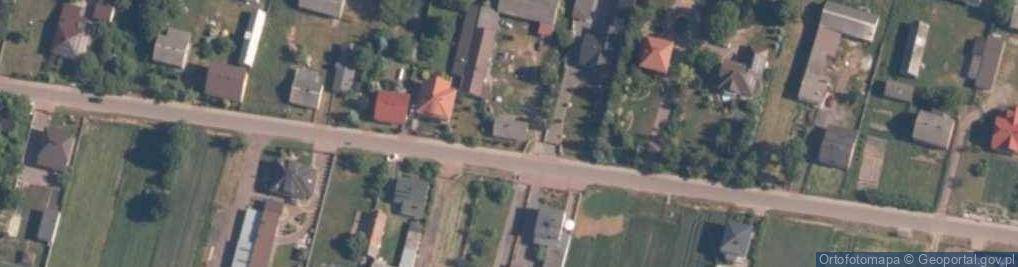 Zdjęcie satelitarne Małecz ul.