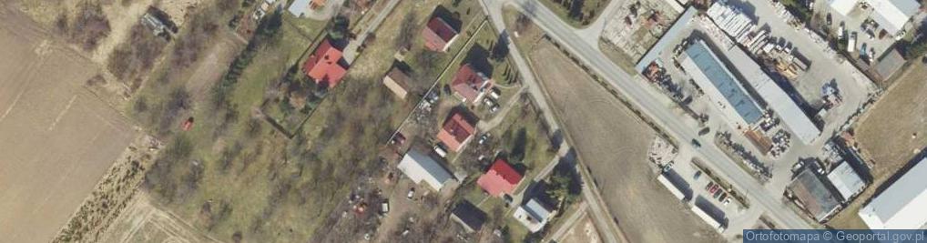 Zdjęcie satelitarne Maleniska ul.