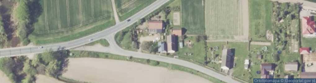 Zdjęcie satelitarne Malerzowice Wielkie ul.