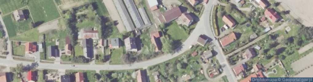 Zdjęcie satelitarne Malerzowice Wielkie ul.