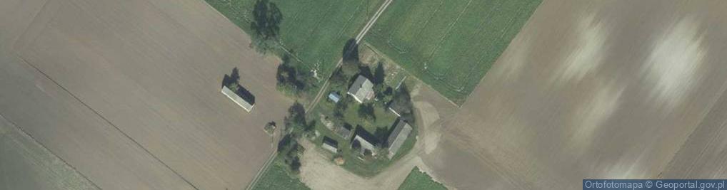 Zdjęcie satelitarne Małków ul.