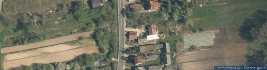 Zdjęcie satelitarne Małków ul.