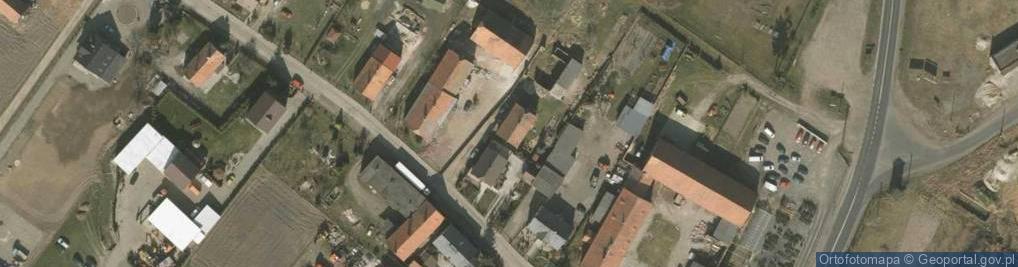 Zdjęcie satelitarne Małuszów ul.