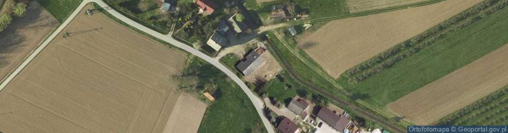 Zdjęcie satelitarne Maniów ul.