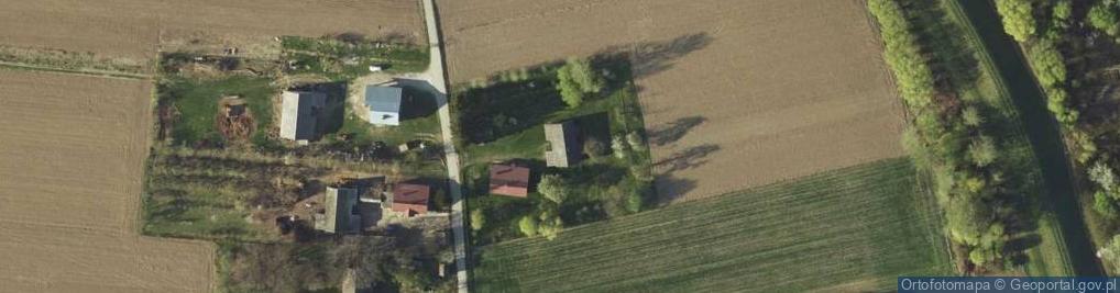 Zdjęcie satelitarne Maniów ul.