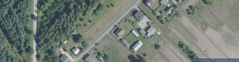 Zdjęcie satelitarne Matyniów ul.