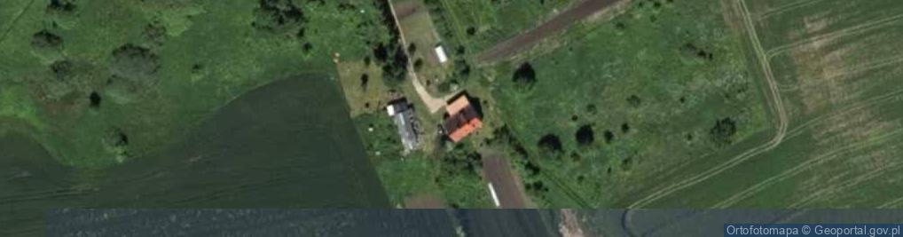 Zdjęcie satelitarne Mażany ul.