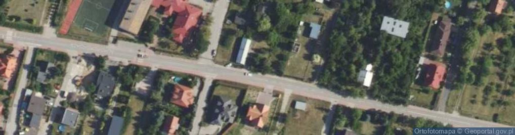 Zdjęcie satelitarne Mazowiecka ul.