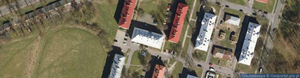 Zdjęcie satelitarne Malewicza Edwarda, płk. ul.