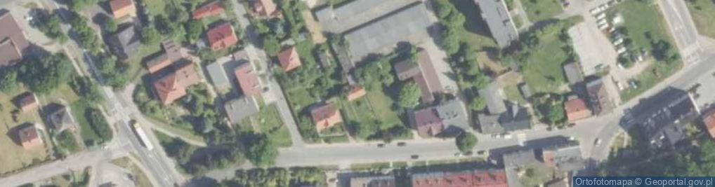 Zdjęcie satelitarne Małe Przedmieście ul.