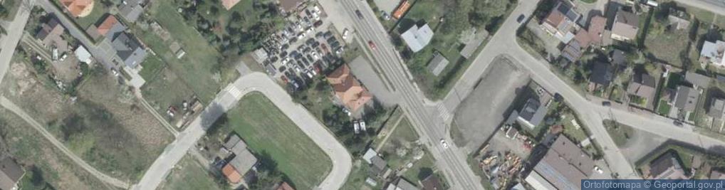 Zdjęcie satelitarne Małkińska ul.