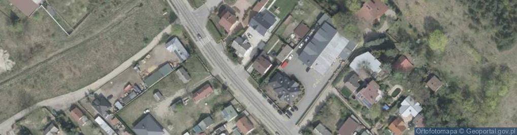 Zdjęcie satelitarne Małkińska ul.