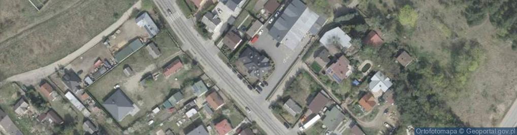 Zdjęcie satelitarne Małkińska ul.