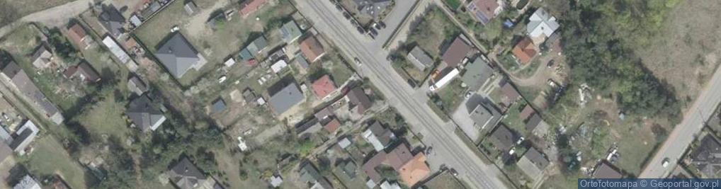 Zdjęcie satelitarne Małkińska ul.