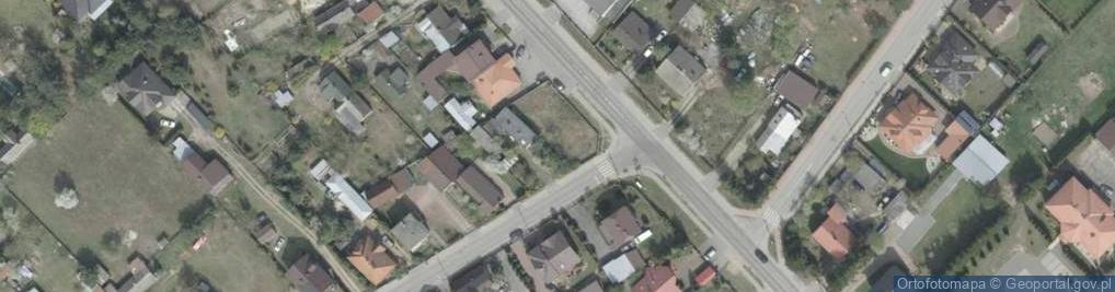 Zdjęcie satelitarne Małkińska ul.
