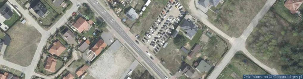 Zdjęcie satelitarne Małkińska ul.