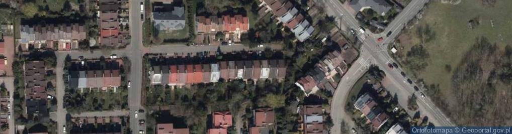 Zdjęcie satelitarne Malachitowa ul.
