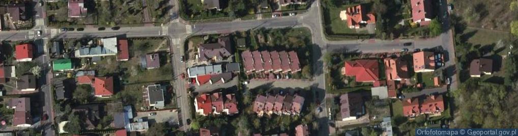 Zdjęcie satelitarne Małej Łąki ul.