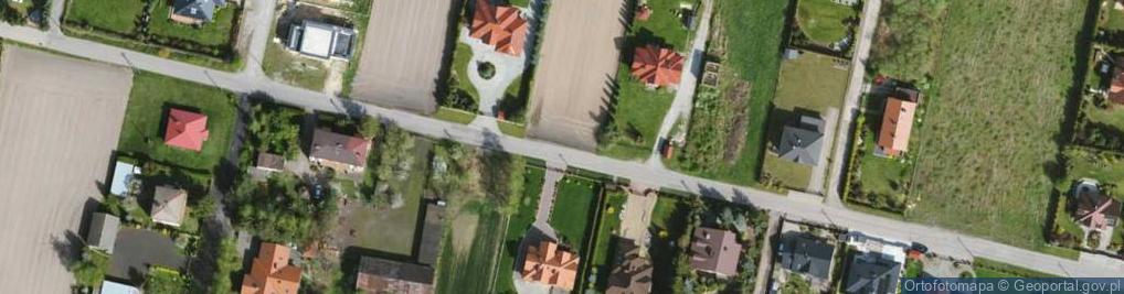 Zdjęcie satelitarne Malinowa ul.
