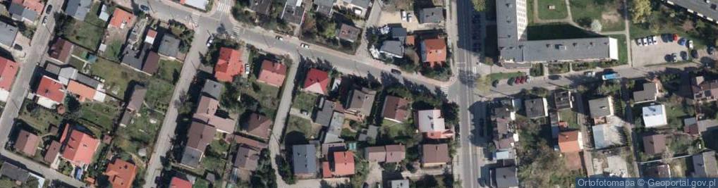 Zdjęcie satelitarne Maneżowa ul.