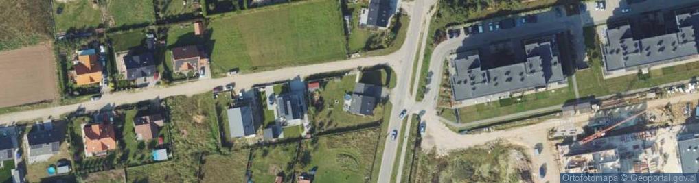 Zdjęcie satelitarne Malwowa ul.