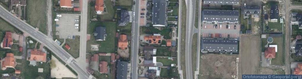 Zdjęcie satelitarne Makowa ul.