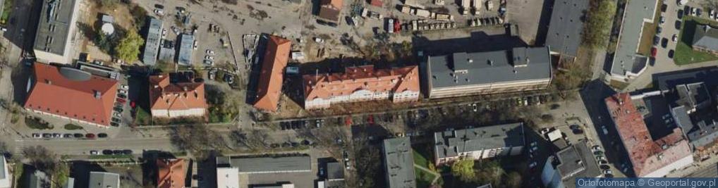 Zdjęcie satelitarne Marcelińska ul.