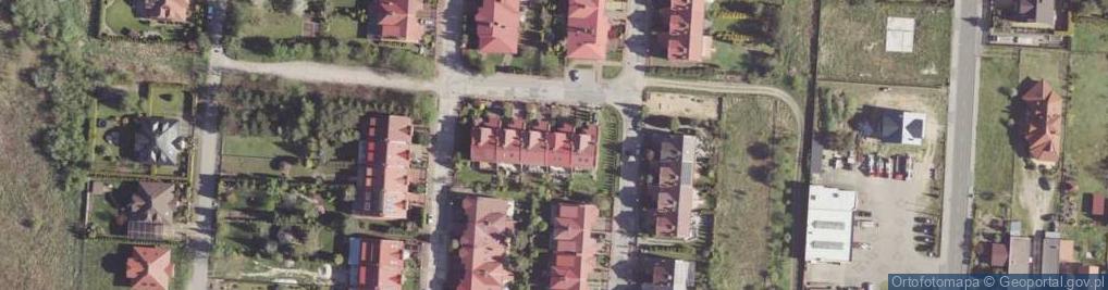 Zdjęcie satelitarne Madrycka ul.