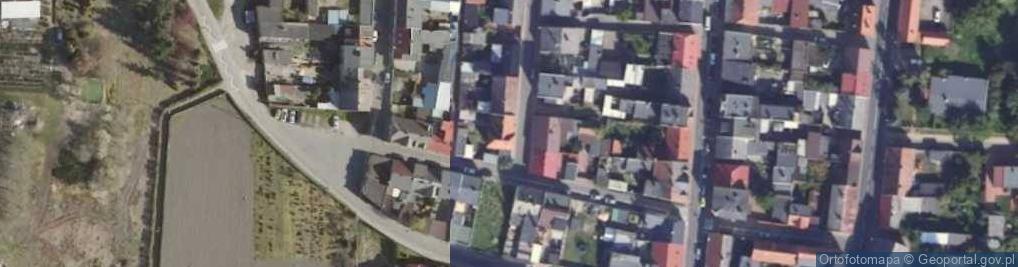 Zdjęcie satelitarne Mała Szkolna ul.