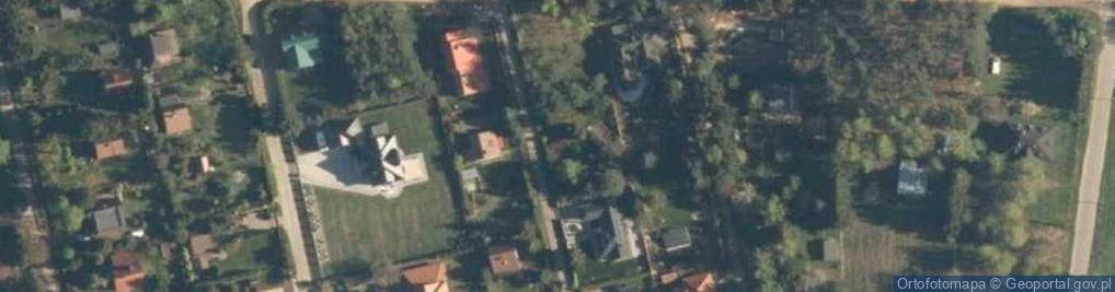 Zdjęcie satelitarne Marysieńki ul.