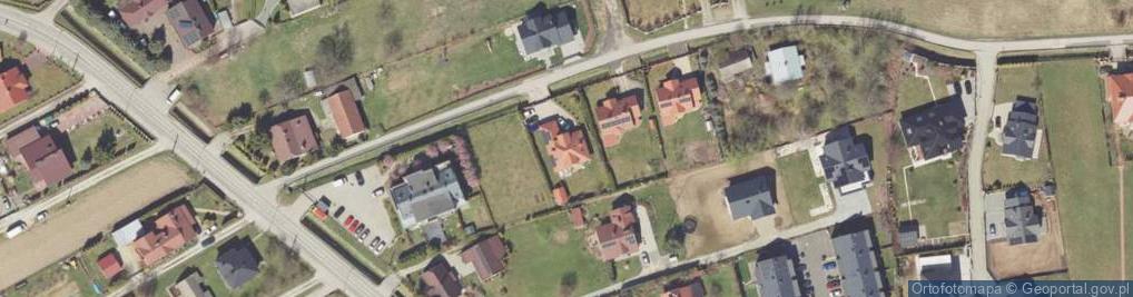 Zdjęcie satelitarne Malownicza ul.