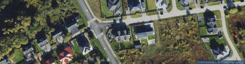 Zdjęcie satelitarne Makowa ul.