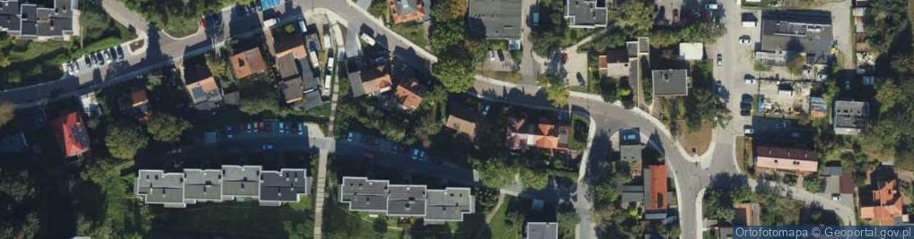 Zdjęcie satelitarne Mazowiecka ul.