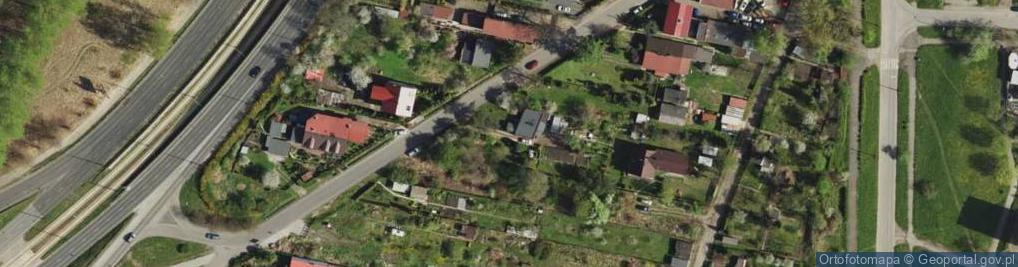 Zdjęcie satelitarne Małe Zagórze ul.