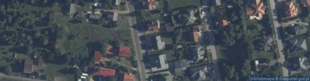 Zdjęcie satelitarne Mazowiecka ul.