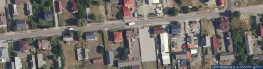 Zdjęcie satelitarne Mazowiecka ul.