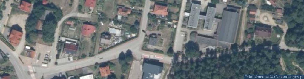 Zdjęcie satelitarne Mazurska ul.