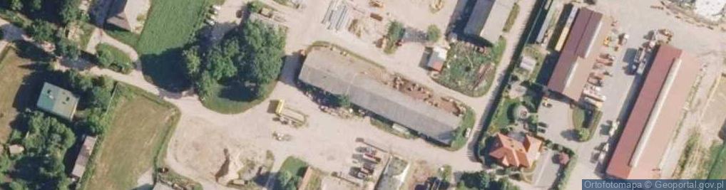 Zdjęcie satelitarne Magazynowa ul.