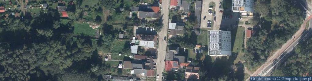 Zdjęcie satelitarne Mazowiecka ul.