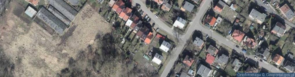 Zdjęcie satelitarne Macedońska ul.