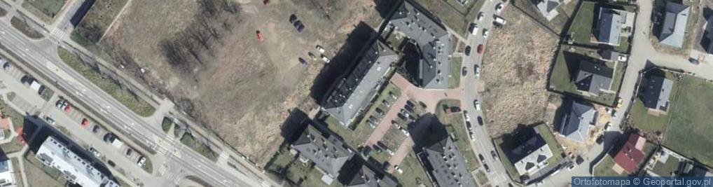 Zdjęcie satelitarne Małe Błonia ul.