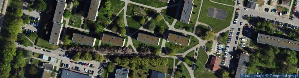 Zdjęcie satelitarne Matejki Jana ul.