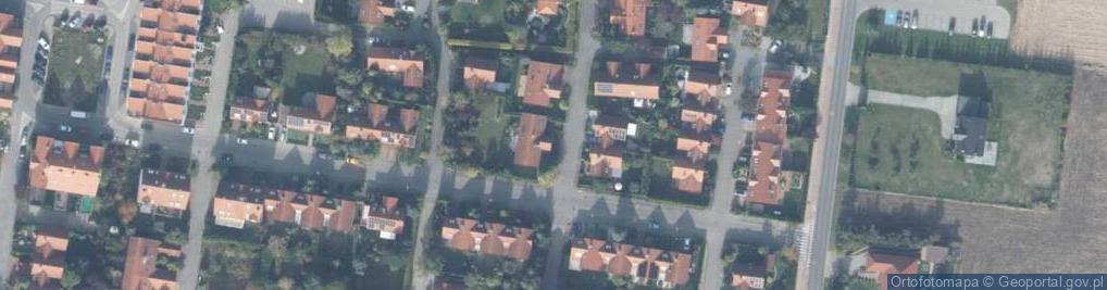 Zdjęcie satelitarne Magnoliowa ul.