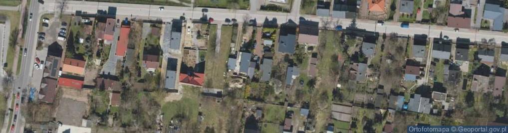 Zdjęcie satelitarne Majowa ul.