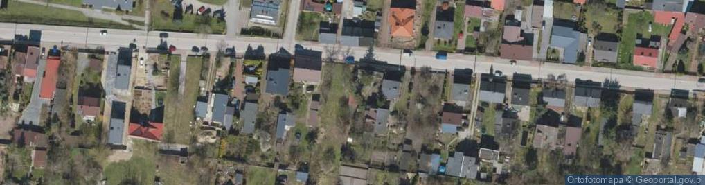 Zdjęcie satelitarne Majowa ul.